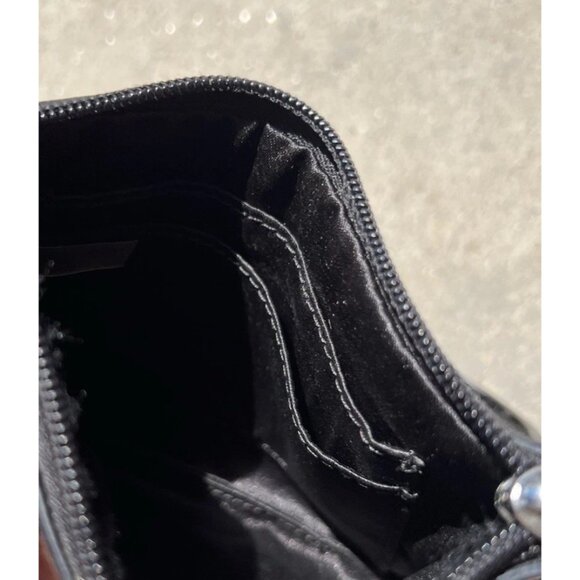 Coach Peyton Dream C East West Swingpack Black & White Logo Bag Purse 6x4.5 - Picture 12 of 15